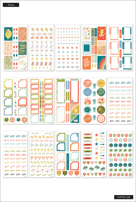 Me & My Big Ideas Happy Planner Sticker Value Pack - Life Is Sweet