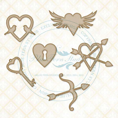 Blue Fern Studios - Valentine Hearts