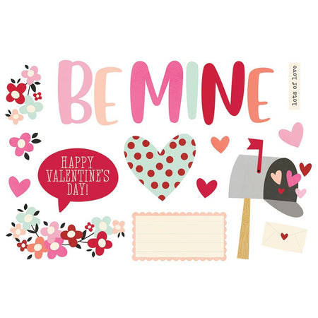 Simple Stories Page Pieces - Valentine's Day