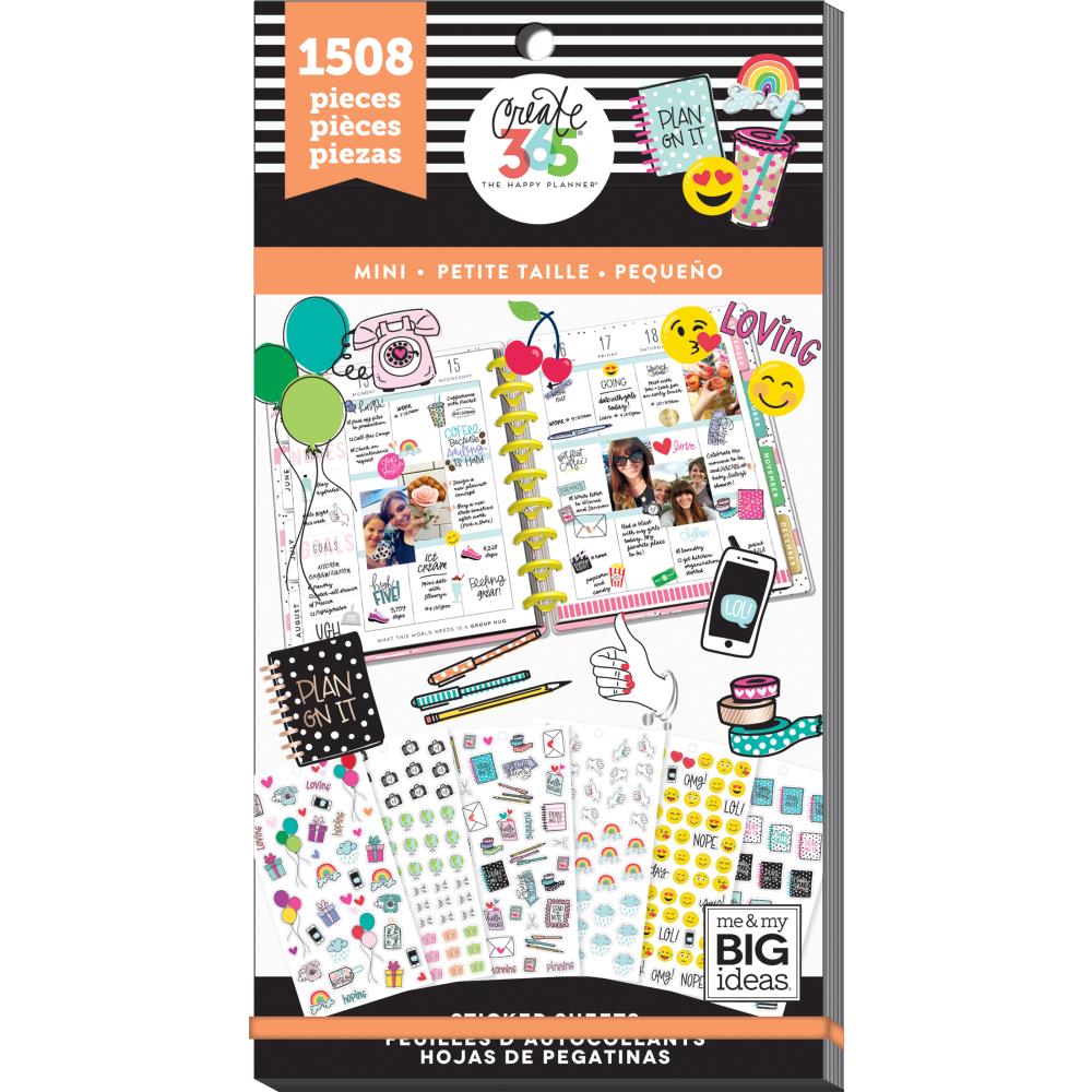 Me & My Big Ideas Happy Planner - Sticker Value Pack Mini Icons