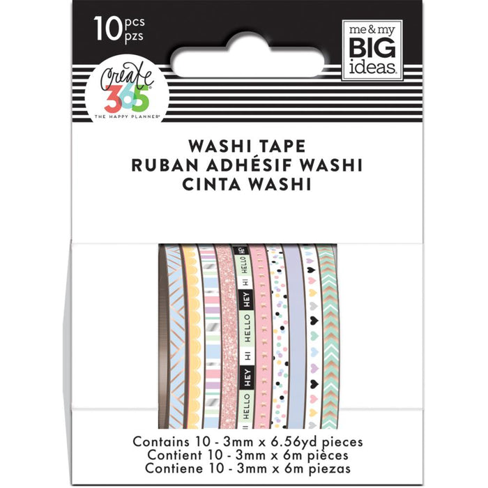 Me & My Big Ideas Happy Planner - Mini Washi Tape Pastels