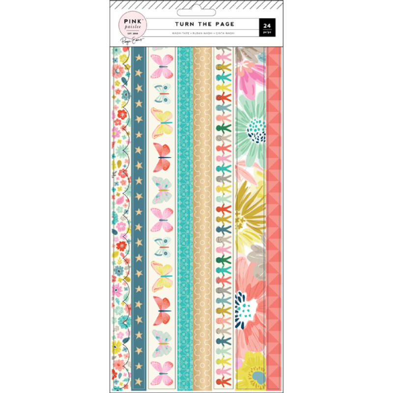 Pink Paislee Paige Evans Turn The Page - Washi Tape Booklet