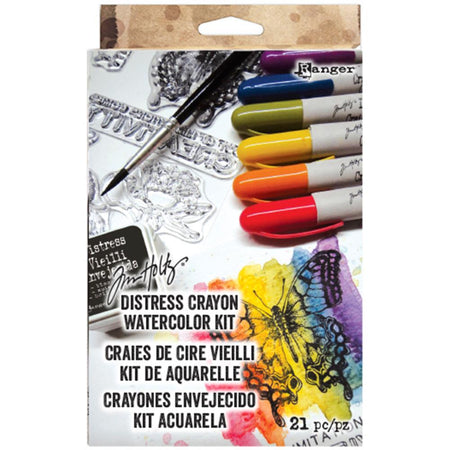 Ranger Tim Holtz Distress Crayon Watercolor Kit