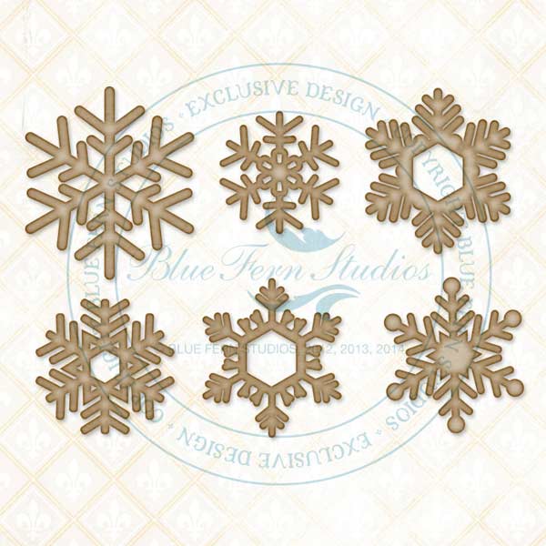 Blue Fern Studios - Winter Flakes