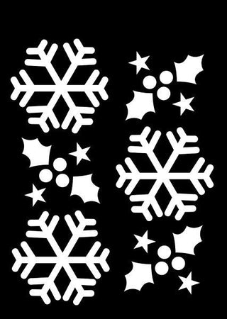Creative Expressions Mini Stencil - Winter Holly
