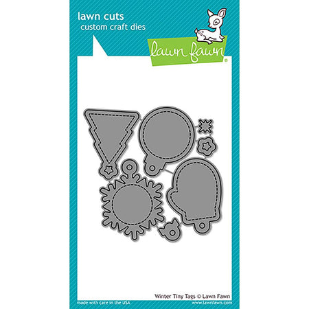 Lawn Fawn Craft Die - Winter Tiny Tags
