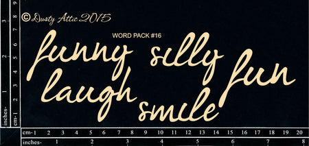 Dusty Attic - Word Pack #16