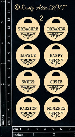 Dusty Attic - Word Tags #2