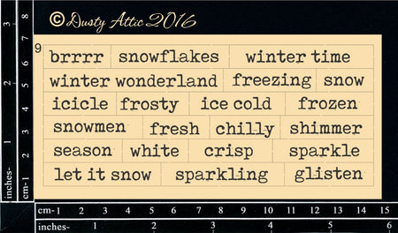 Dusty Attic - Wordpl@y #9