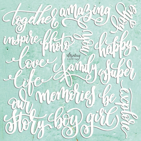 Mintay Papers - Chippies Words Set