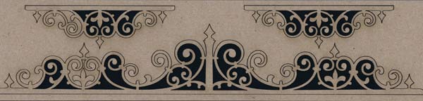 Dusty Attic - Wrought Iron Trim Set