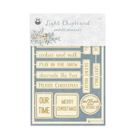 P13 Christmas Charm - Chipboard Embellishments #11