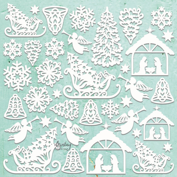 Mintay Papers - Chippies Christmas Misc Set