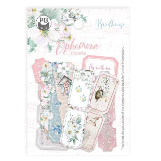 P13 Birdhouse - Ephemera Set Tickets