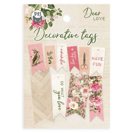 P13 Dear Love - Decorative Tag Set #2
