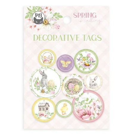 P13 Spring Is Calling - Decorative Tag Set #1