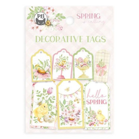 P13 Spring Is Calling - Decorative Tag Set #3