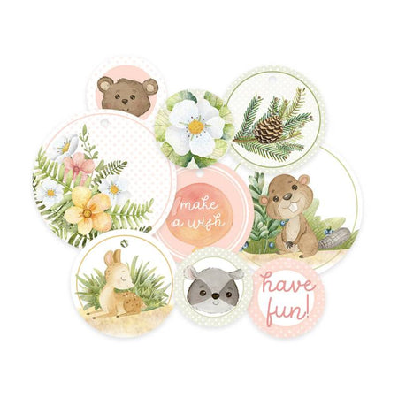 P13 Woodland Cuties - Decorative Tag Set #1