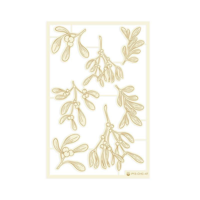 P13 Christmas Charm - Chipboard Embellishments #4