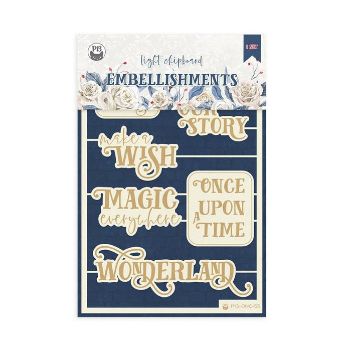 P13 Once Upon A Time - Chipboard Embellishments #6